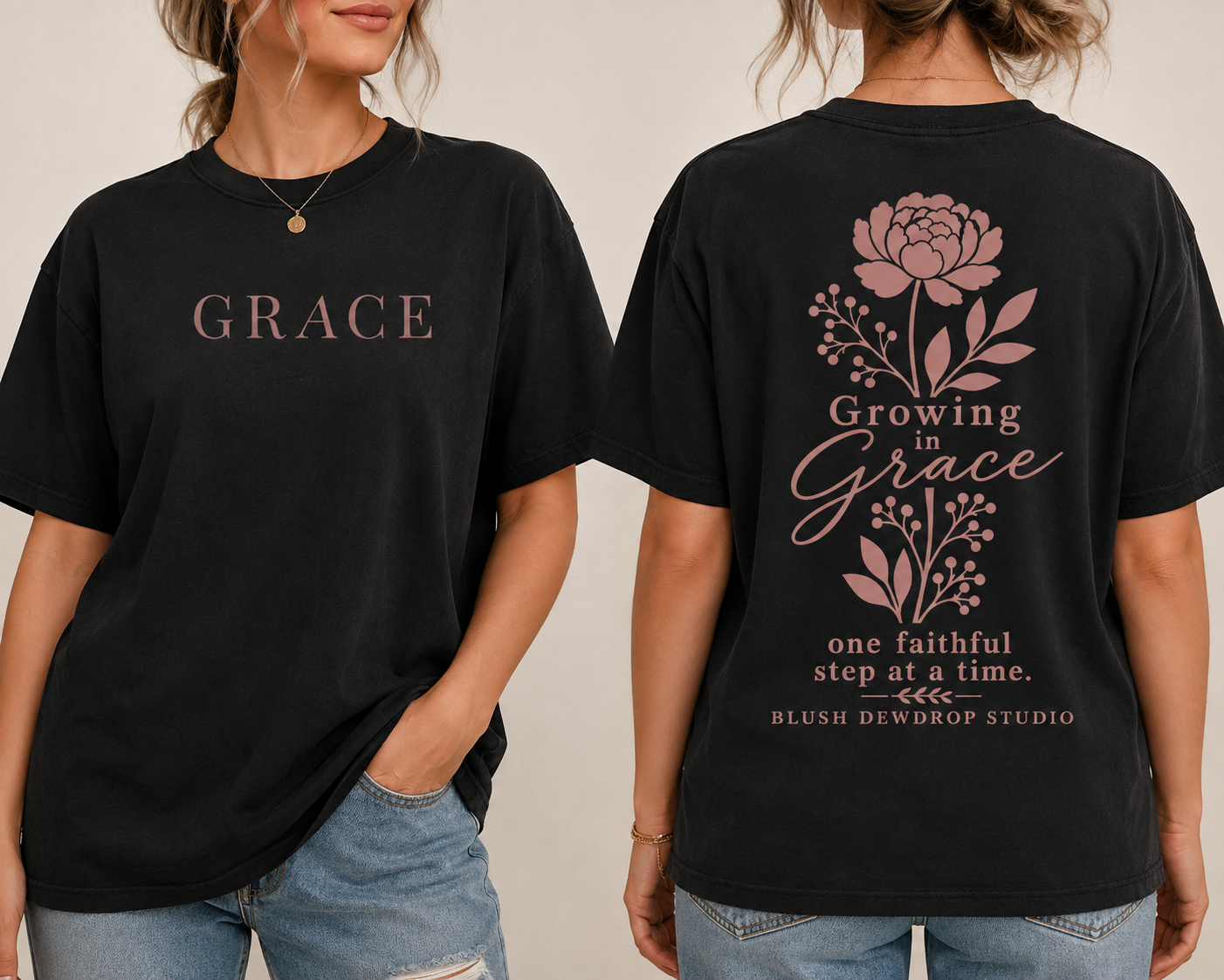 Grace Tee | Bloom With Grace Collection