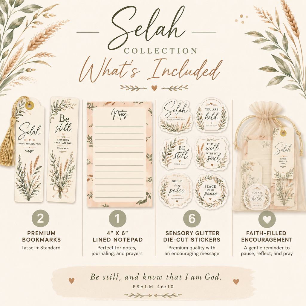 Selah Collection Gift Set | Faith-Based Stationery Bundle
