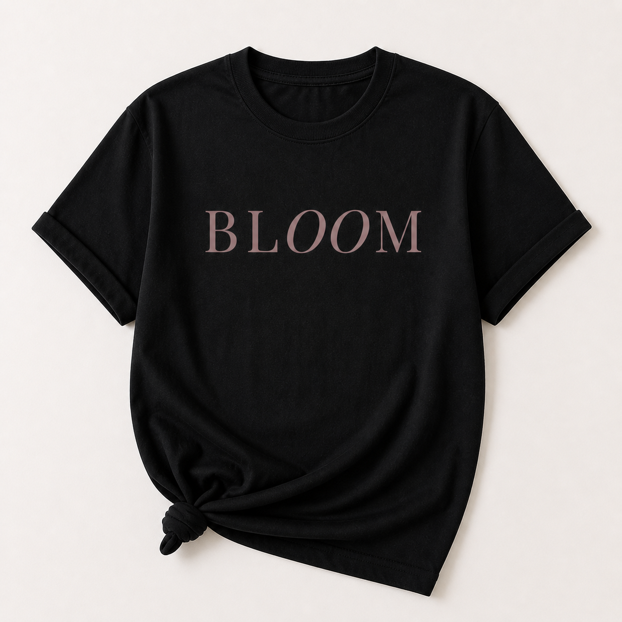 Bloom Tee - Minimal Graphic T-Shirt | Soft Cotton Everyday Shirt