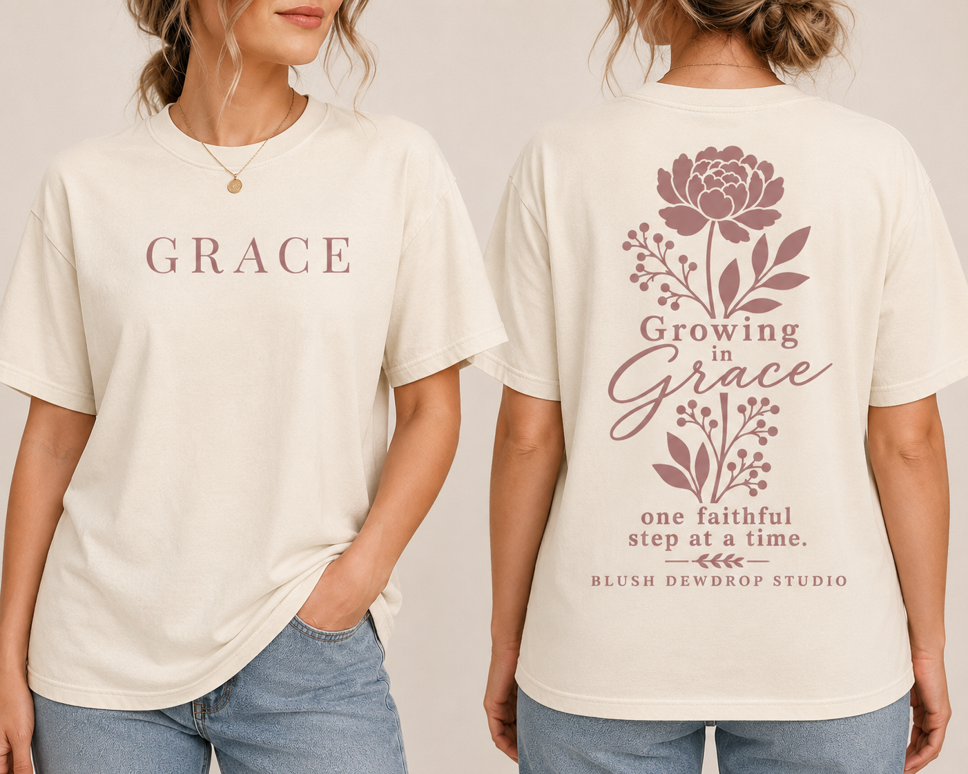 Grace Tee | Bloom With Grace Collection