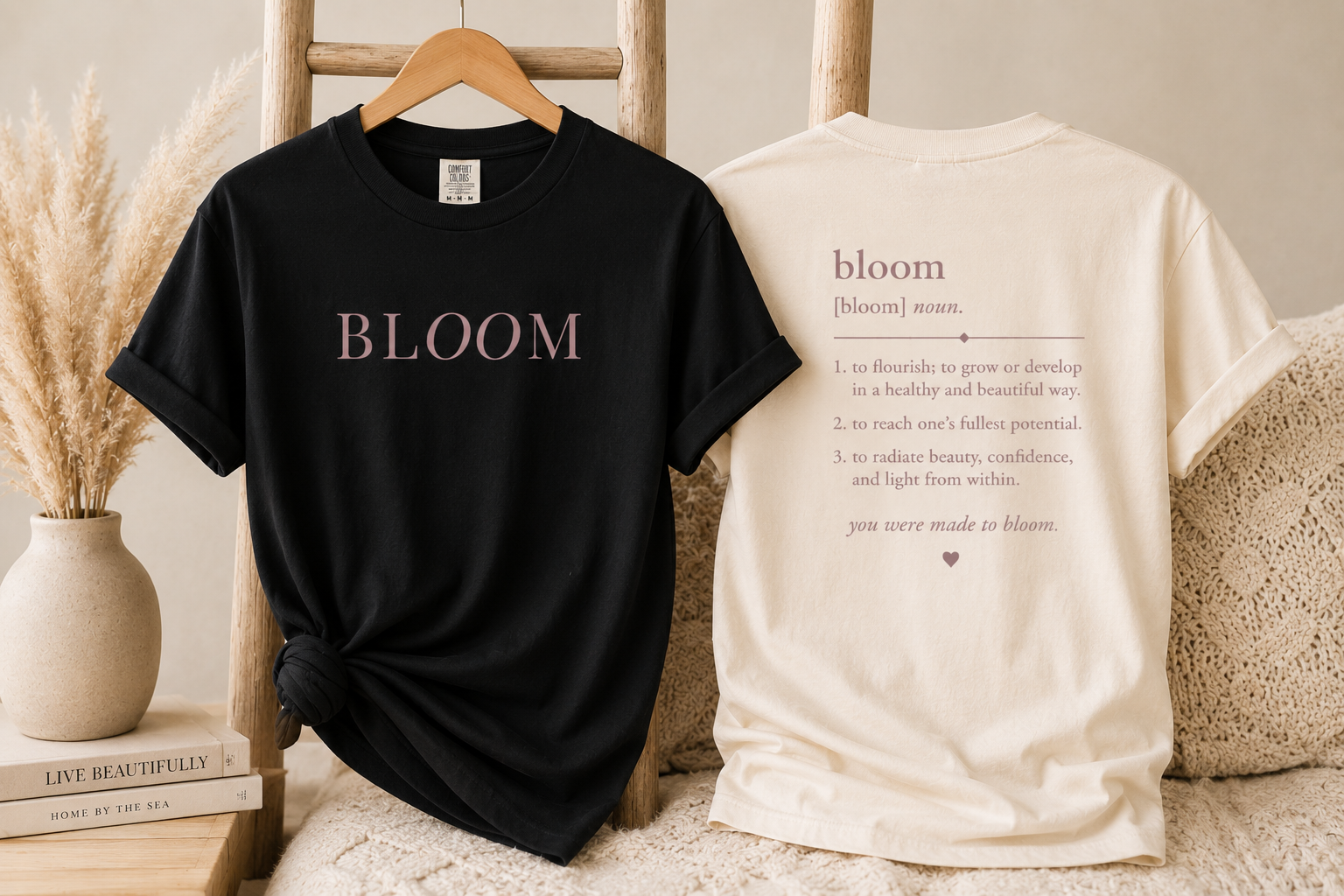Bloom Tee - Minimal Graphic T-Shirt | Soft Cotton Everyday Shirt