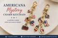 Americana Mystery Charm Keychain | Limited Summer Collection
