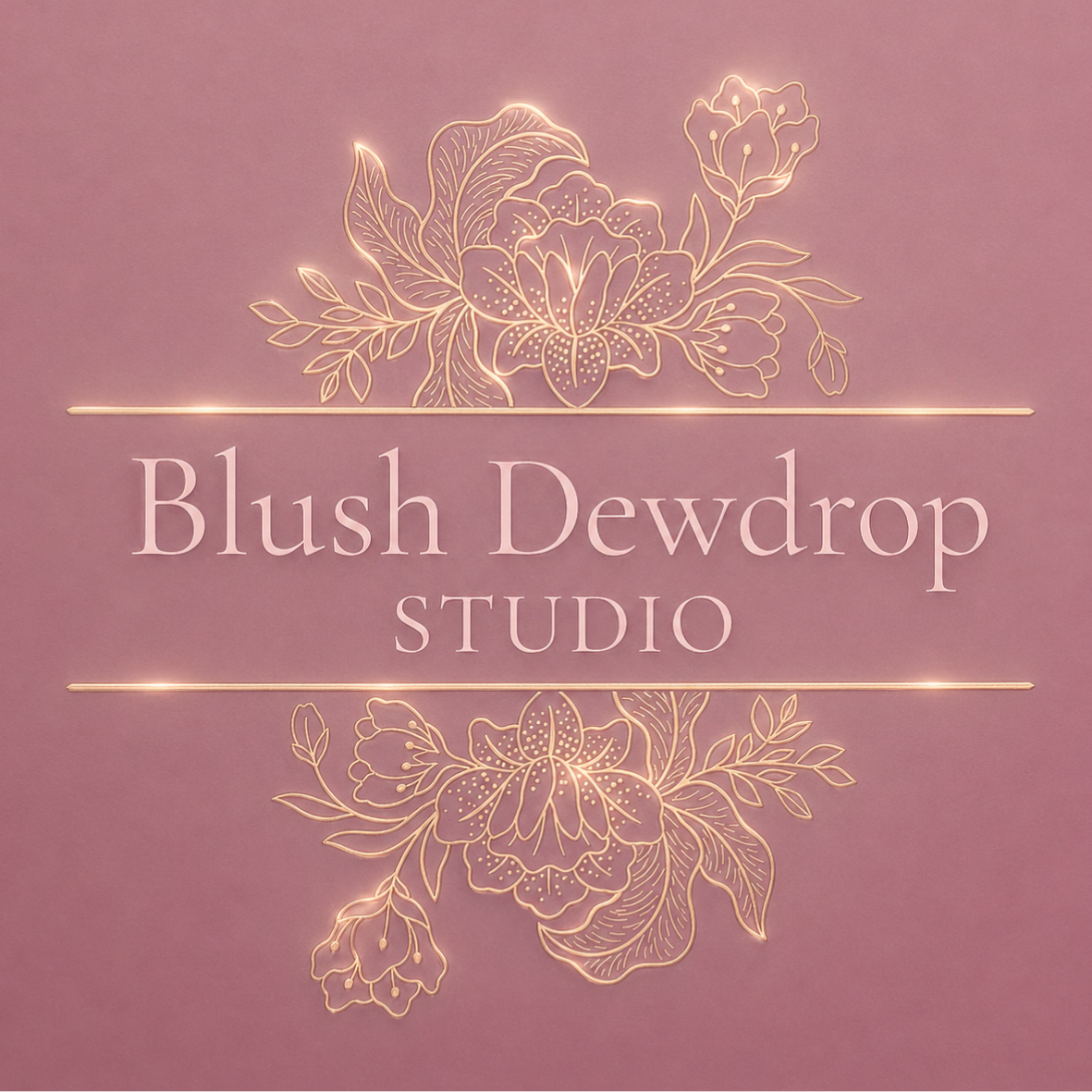Blush Dewdrop Studio