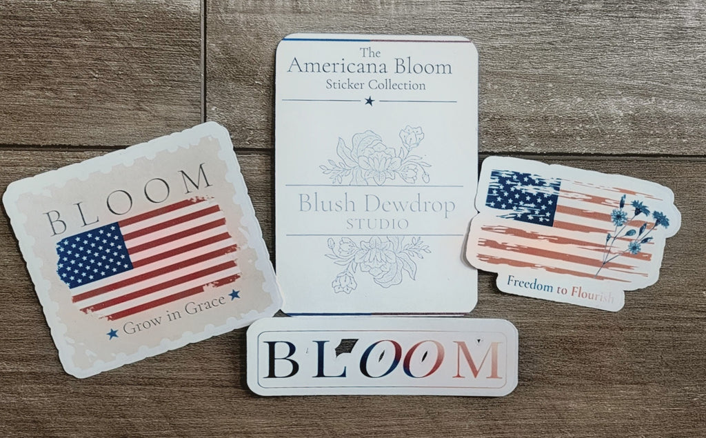 Americana Bloom Limited Drop Tank + Sticker Bundle | Summer Exclusive 🇺🇸🌸