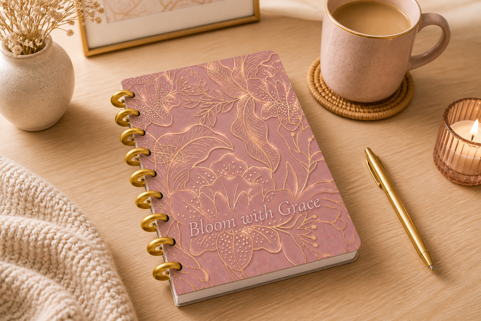 Signature Bloom with Grace Notebook