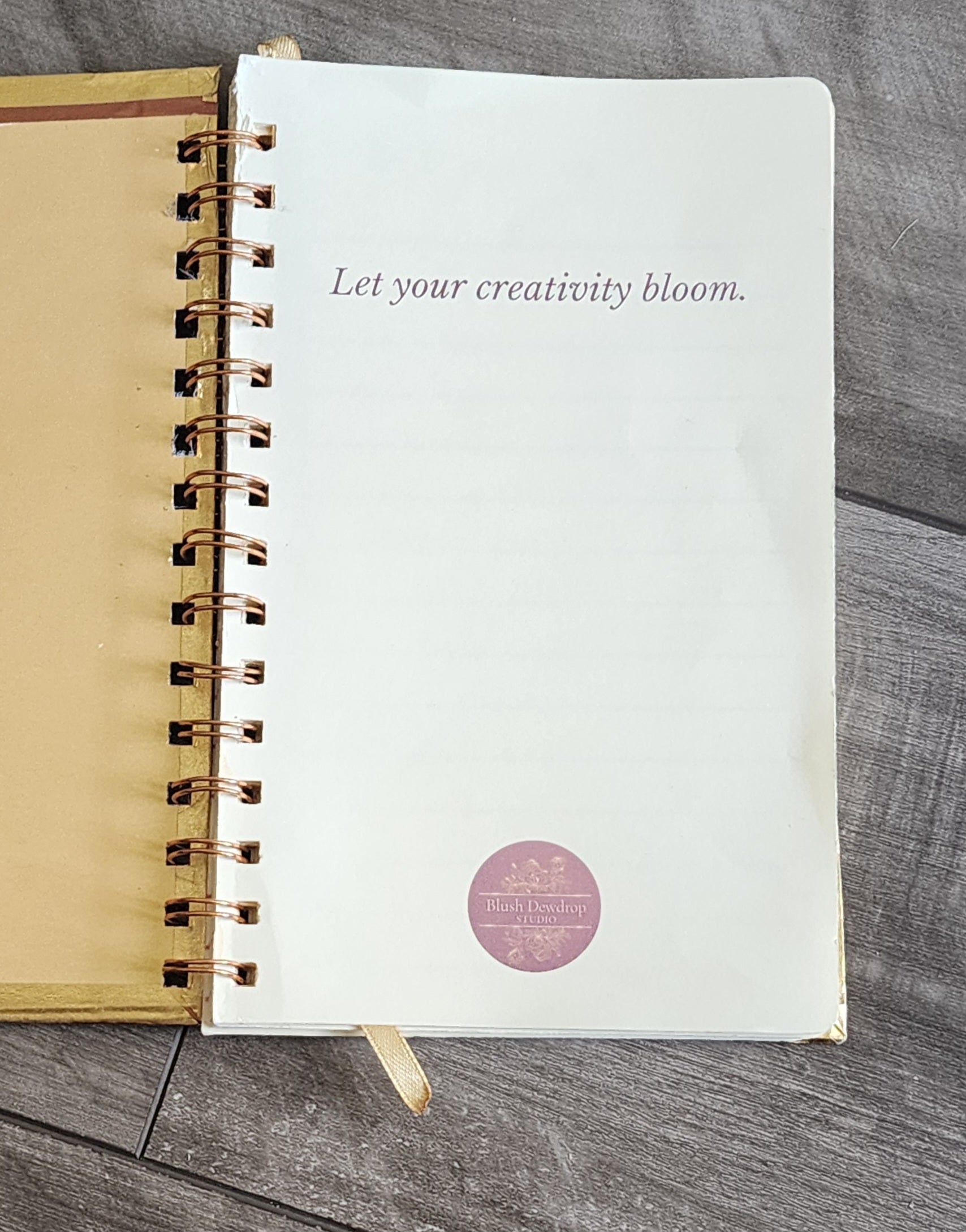 Signature Bloom with Grace Notebook